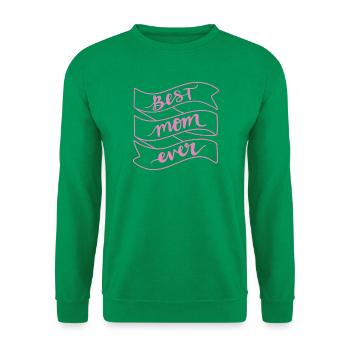 Beste Mutter aller Zeiten - Unisex Pullover - Kelly Green - Vorne