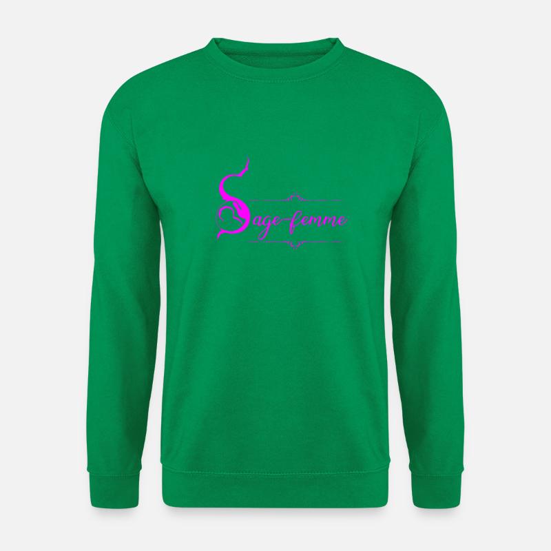 Hebamme - Unisex Pullover - Kelly Green