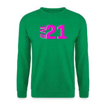 AL21 - Unisex Pullover - Kelly Green - Vorne