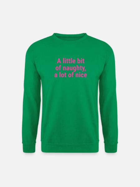 Ein bisschen frech, viel schönes Pink - Unisex Pullover - Kelly Green