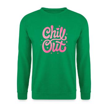Chill Out - Unisex Pullover - Kelly Green - Vorne
