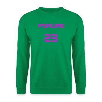Digitales Design Digitales PSALM 23 - Unisex Pullover - Kelly Green - Vorne
