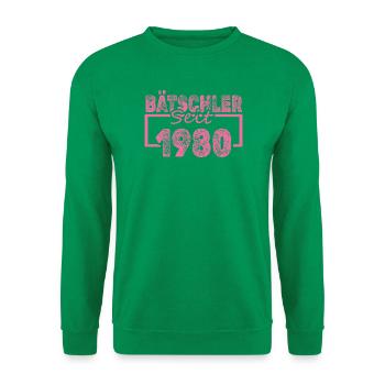Jungeselle 1980 - Unisex Pullover - Kelly Green - Vorne
