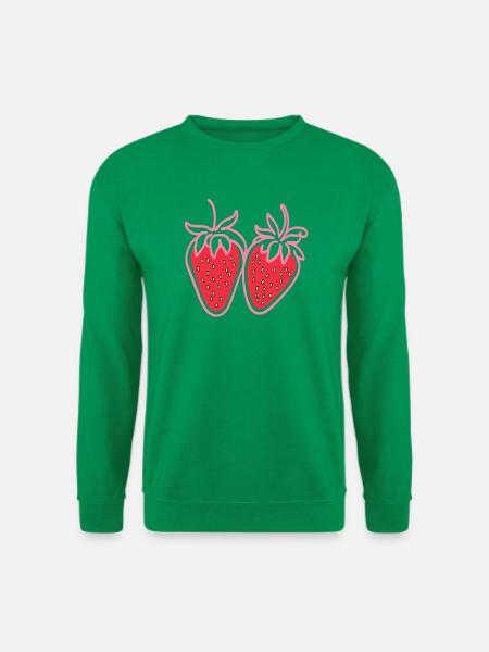 Erdbeeren frucht - Unisex Pullover - Kelly Green
