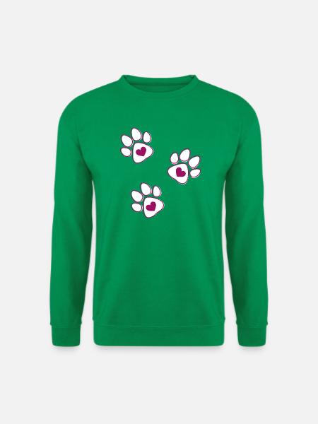 Stilisierte Herzbeine - Unisex Pullover - Kelly Green