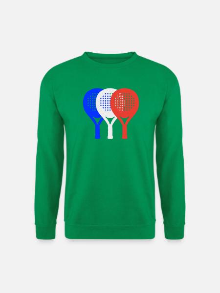 Padel-Frankreich2 - Unisex Pullover - Kelly Green