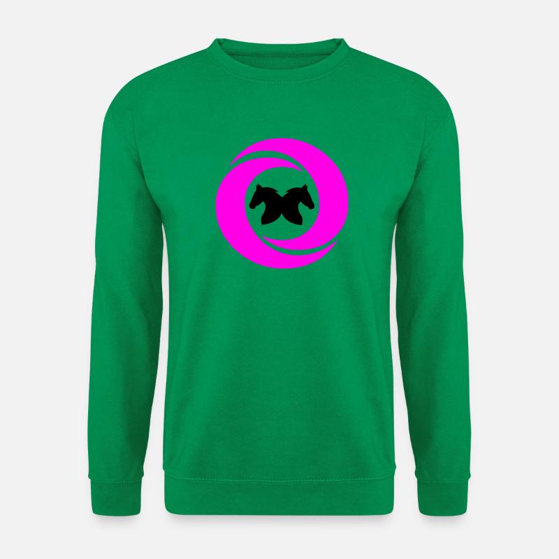 Pferde - Unisex Pullover - Kelly Green