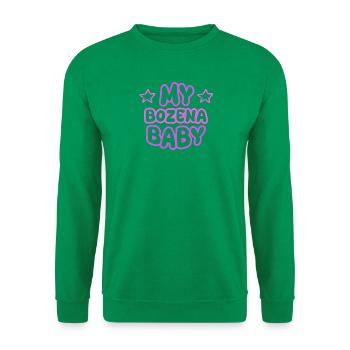Bozena comme prénom - Sweat-shirt Unisexe - vert - Devant