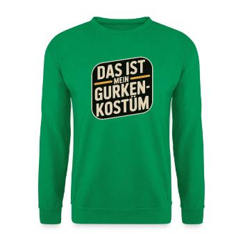 Concombre C’est mon concombre Costume Carnaval Carnaval - Sweat-shirt Unisexe - vert - Devant