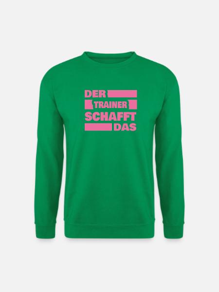 Geschenk für Trainer - Unisex Pullover - Kelly Green
