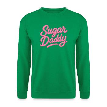 Sugar Daddy – Candy Pink Tippfehler - Unisex Pullover - Kelly Green - Vorne