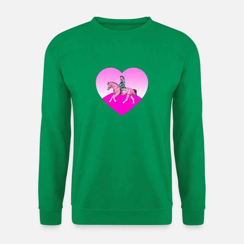 Pferde - Unisex Pullover - Kelly Green