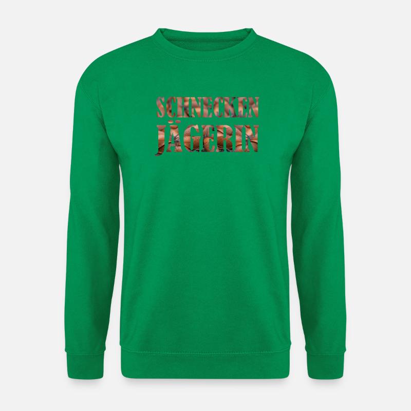 SCHNECKENJäGERIN - Unisex Pullover - Kelly Green