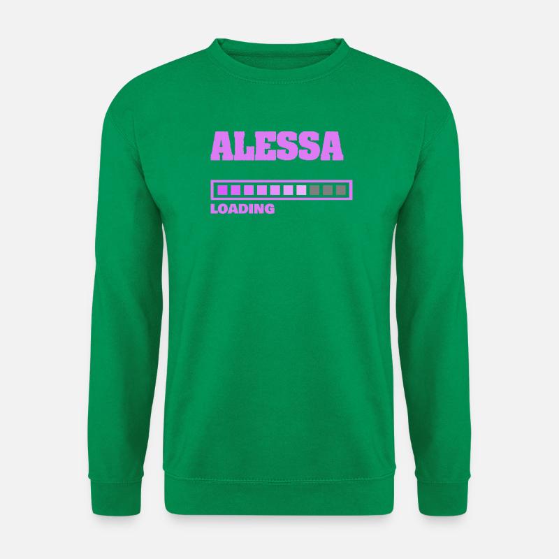 Alessa - Unisex Pullover - Kelly Green