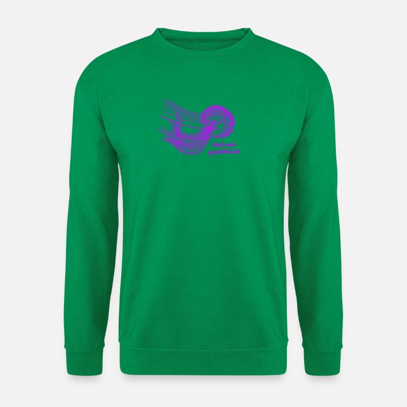 Qualle - hübsch gefährlich - Unisex Pullover - Kelly Green
