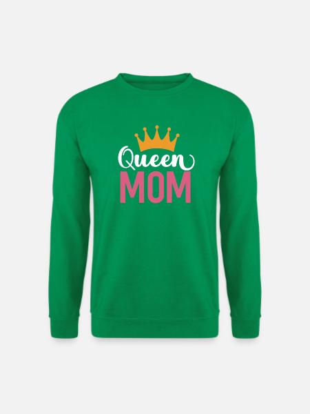 Queen Mom - Unisex Pullover - Kelly Green
