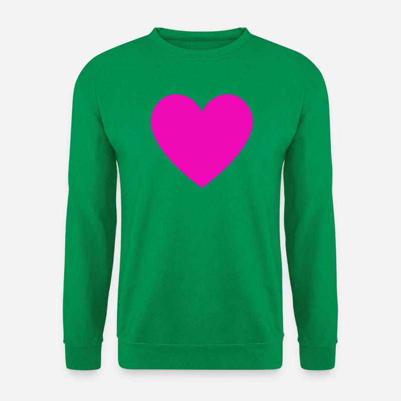 Herz - Unisex Pullover - Kelly Green