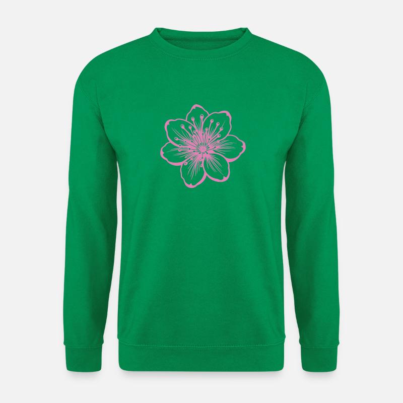 Kirschblüte - Unisex Pullover - Kelly Green