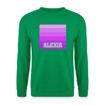 Geschenk für Alexia - Unisex Pullover - Kelly Green - Vorne