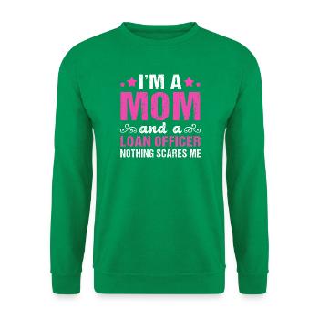 Debt Condominium Mortgage - Unisex Sweatshirt - kelly green - Front