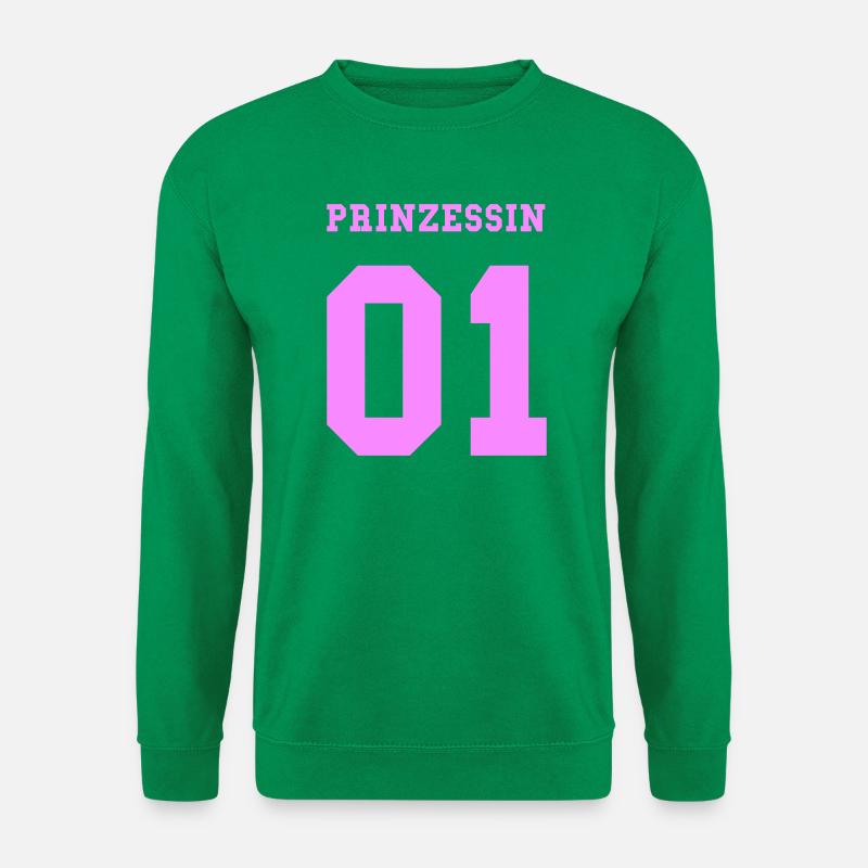 prinzessin_01 - Unisex Pullover - Kelly Green