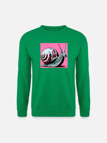 Schnecke - Unisex Pullover - Kelly Green