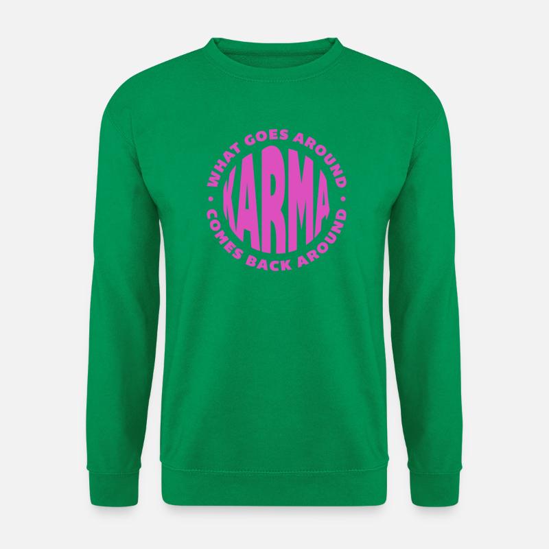 Karma - Unisex Pullover - Kelly Green