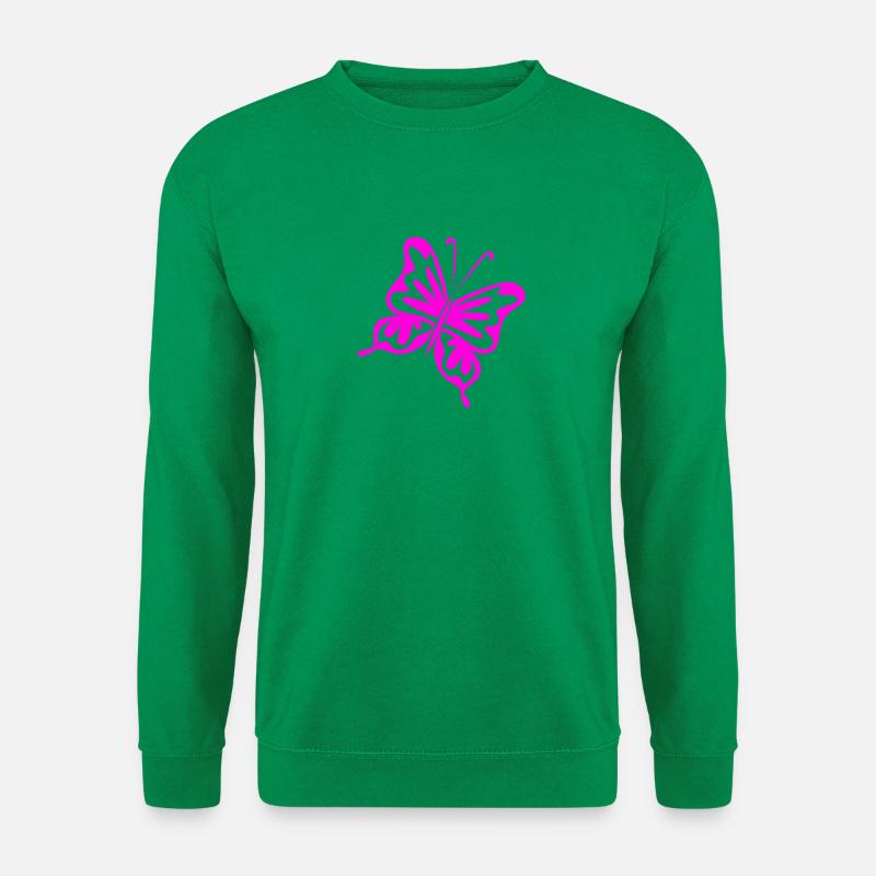 Butterfly - Unisex Sweatshirt - kelly green