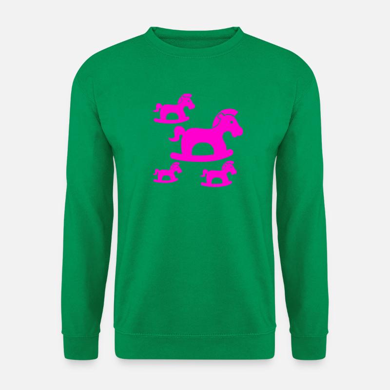 Pferde - Unisex Pullover - Kelly Green