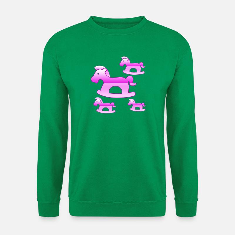 Pferde - Unisex Pullover - Kelly Green