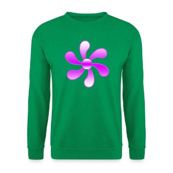 Blumen - Unisex Pullover - Kelly Green - Vorne