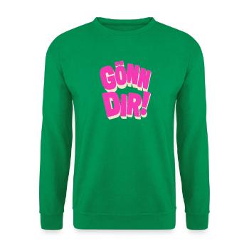 Treat yourself! - Unisex Sweatshirt - kelly green - Front