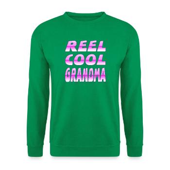 granny - Unisex Sweatshirt - kelly green - Front