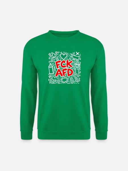 FCK AFD - Unisex Pullover - Kelly Green