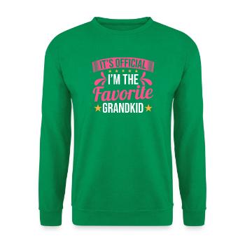 Favorite Grandma Nana Mimi Gigi Grammy Grandmother - Unisex Pullover - Kelly Green - Vorne