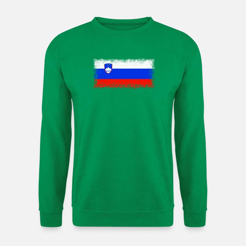 Slowenien Slowenien - Unisex Pullover - Kelly Green