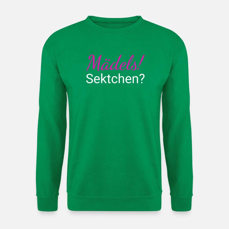Mädels Sektchen Sekt Sektparty - Unisex Pullover - Kelly Green