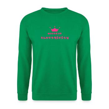 Elektriker / Elektrizität / Arbeit / Job - Unisex Pullover - Kelly Green - Vorne