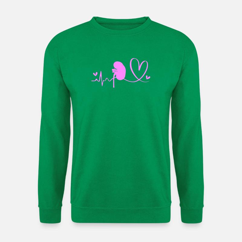 Kidney Donor Donor Kidney - Unisex Sweatshirt - kelly green