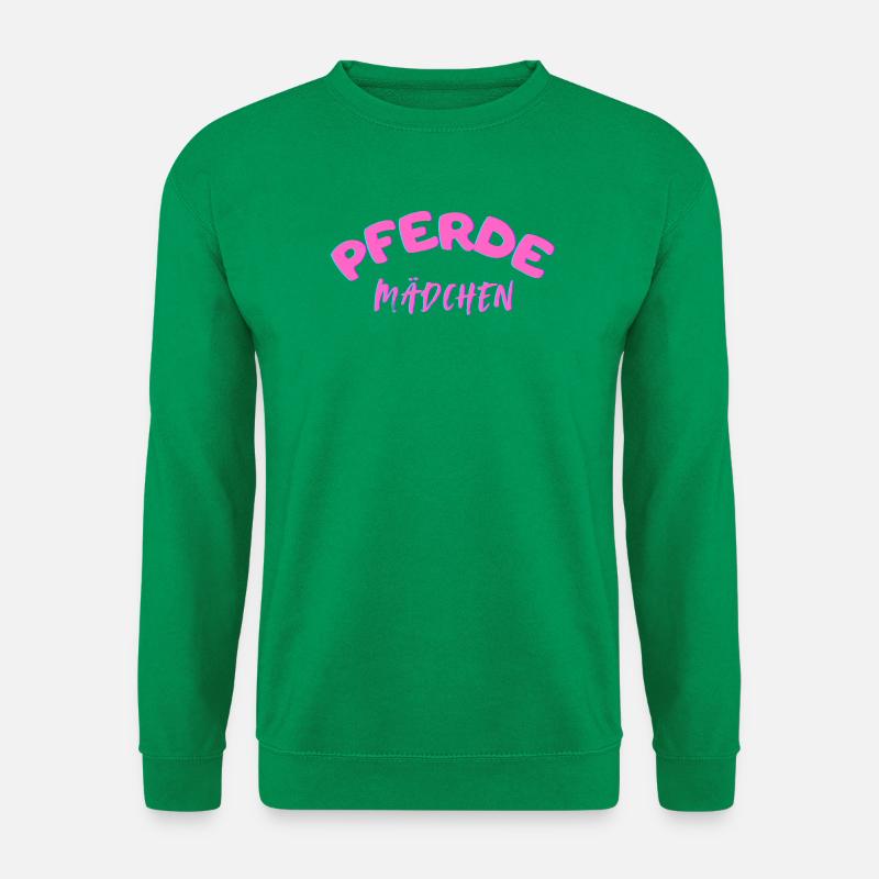Pferdemaedchen - Unisex Pullover - Kelly Green