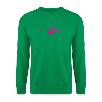 Selbstverteidigung Geschenk für der Aikido-Meister - Unisex Pullover - Kelly Green - Vorne
