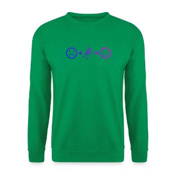 Pickleball athlete Geschenkidee für den Geburtstag - Unisex Pullover - Kelly Green - Vorne