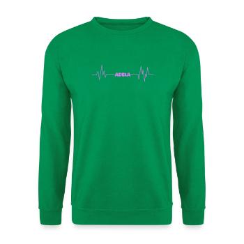 heartbeat Adela - Unisex Pullover - Kelly Green - Vorne