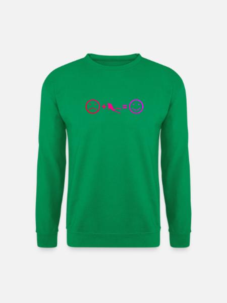 Apnoetauchen Geschenkidee für Unterwasserabenteuer - Unisex Pullover - Kelly Green