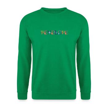 Penelope - Sweat-shirt Unisexe - vert - Devant
