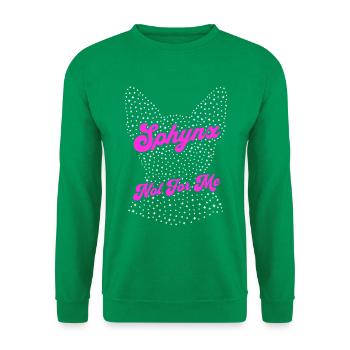 Sphynx Cat Funny - Unisex Sweatshirt - kelly green - Front