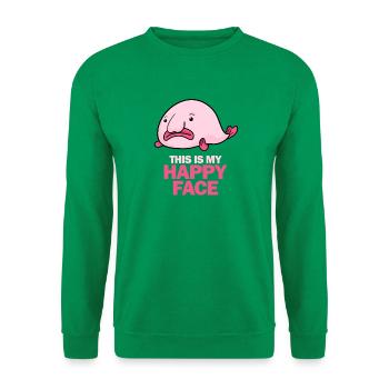 Blobfisch - Unisex Pullover - Kelly Green - Vorne