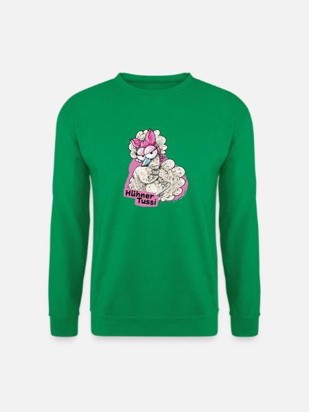 Hühner Girl - Unisex Pullover - Kelly Green