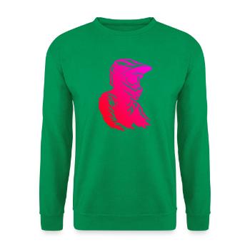 Motocross Liebe zum Anziehen - Unisex Pullover - Kelly Green - Vorne