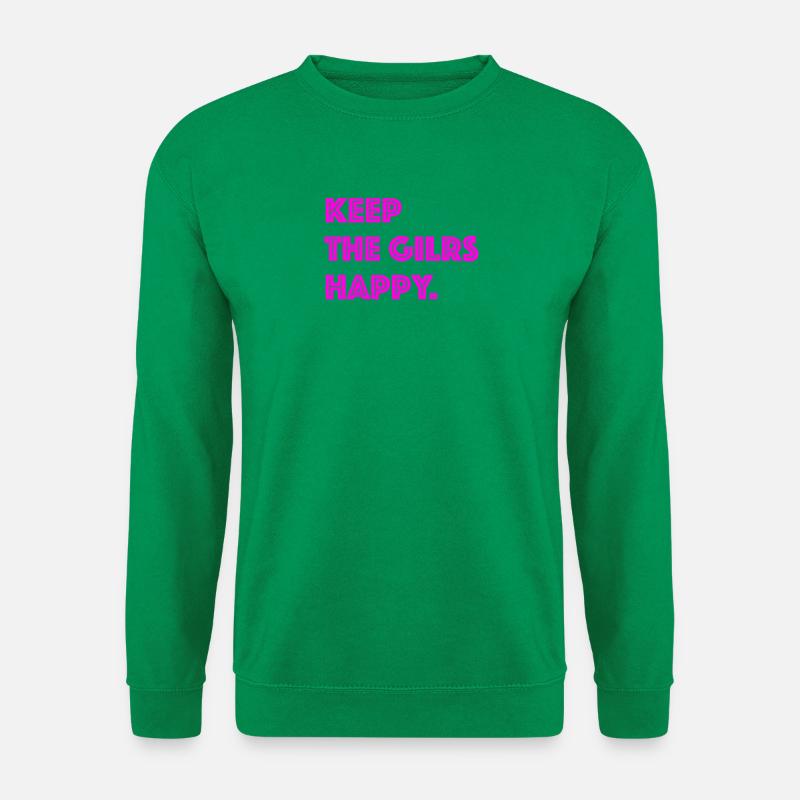 Happy Girls - Unisex Pullover - Kelly Green